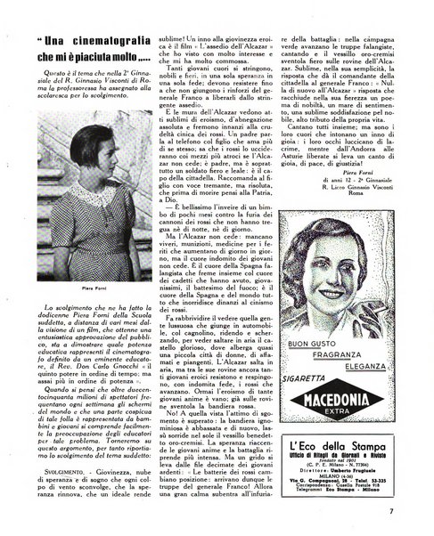 Eco del cinema periodico cinematografico mensile