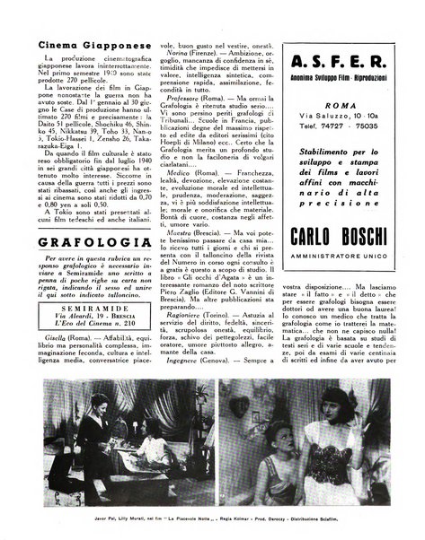 Eco del cinema periodico cinematografico mensile