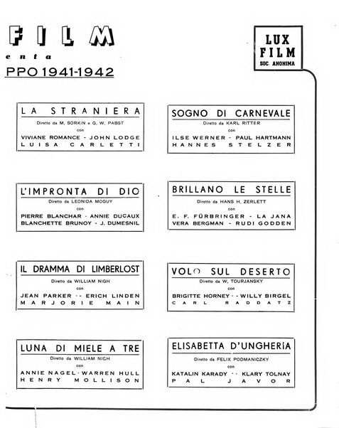 Eco del cinema periodico cinematografico mensile