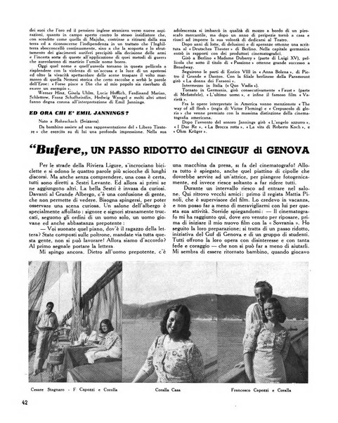 Eco del cinema periodico cinematografico mensile