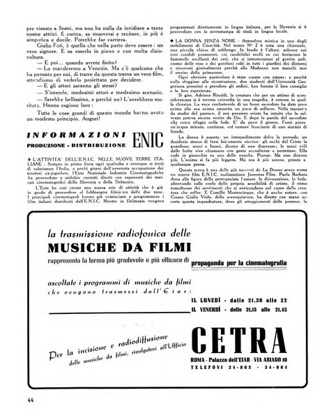 Eco del cinema periodico cinematografico mensile