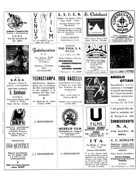 Eco del cinema periodico cinematografico mensile