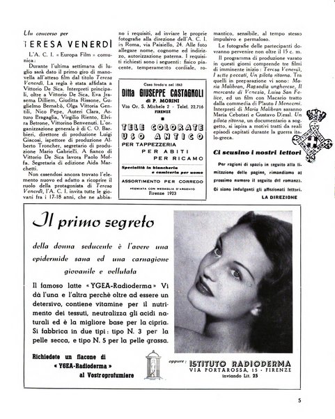 Eco del cinema periodico cinematografico mensile