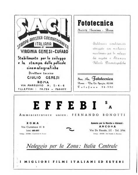 Eco del cinema periodico cinematografico mensile