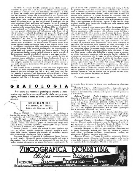 Eco del cinema periodico cinematografico mensile