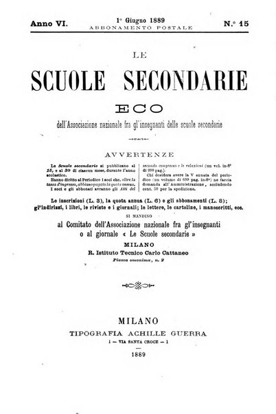 L'eco della Associazione nazionale fra gl'insegnanti delle scuole secondarie