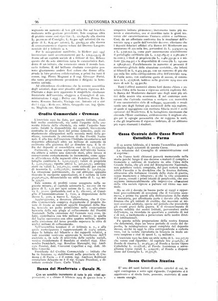 L'economia nazionale rassegna ebdomadaria di politica, commercio, industria, finanza, marina, e assicurazione