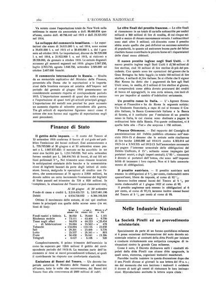 L'economia nazionale rassegna ebdomadaria di politica, commercio, industria, finanza, marina, e assicurazione