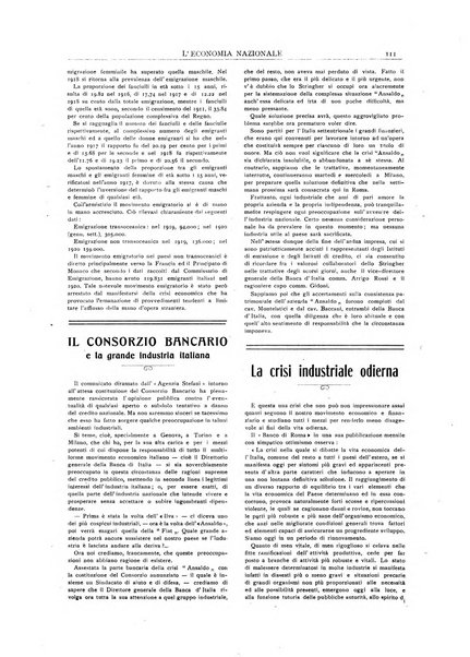 L'economia nazionale rassegna ebdomadaria di politica, commercio, industria, finanza, marina, e assicurazione