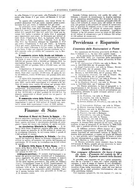 L'economia nazionale rassegna ebdomadaria di politica, commercio, industria, finanza, marina, e assicurazione