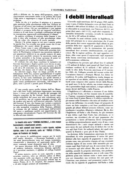 L'economia nazionale rassegna ebdomadaria di politica, commercio, industria, finanza, marina, e assicurazione