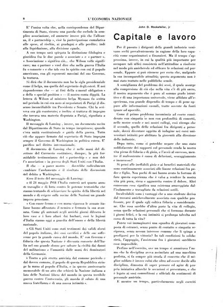 L'economia nazionale rassegna ebdomadaria di politica, commercio, industria, finanza, marina, e assicurazione