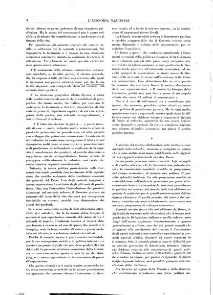 L'economia nazionale rassegna ebdomadaria di politica, commercio, industria, finanza, marina, e assicurazione