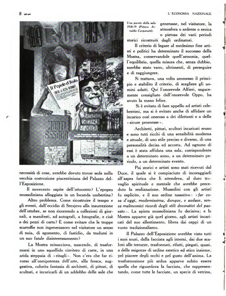 L'economia nazionale rassegna ebdomadaria di politica, commercio, industria, finanza, marina, e assicurazione