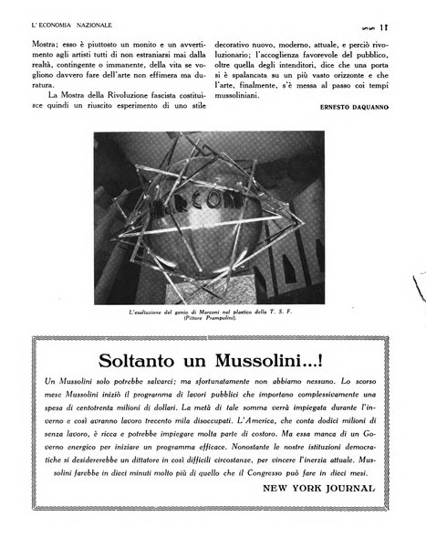 L'economia nazionale rassegna ebdomadaria di politica, commercio, industria, finanza, marina, e assicurazione