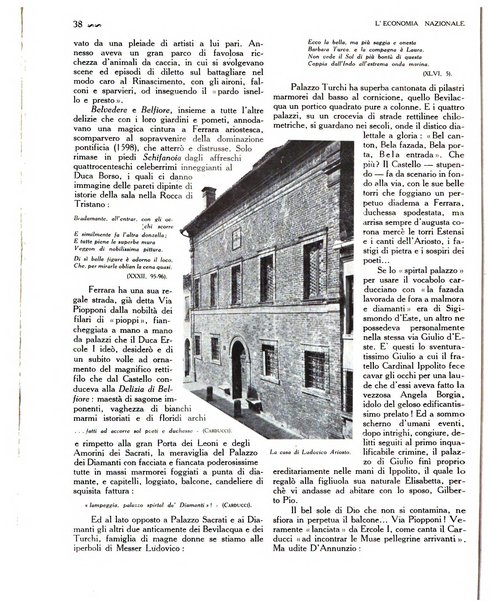 L'economia nazionale rassegna ebdomadaria di politica, commercio, industria, finanza, marina, e assicurazione