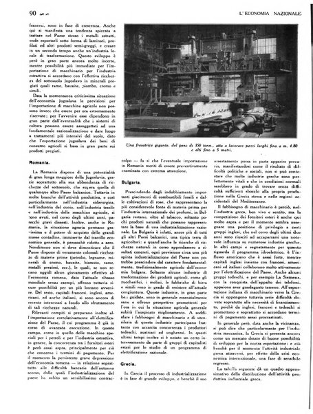 L'economia nazionale rassegna ebdomadaria di politica, commercio, industria, finanza, marina, e assicurazione