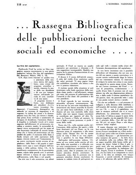 L'economia nazionale rassegna ebdomadaria di politica, commercio, industria, finanza, marina, e assicurazione