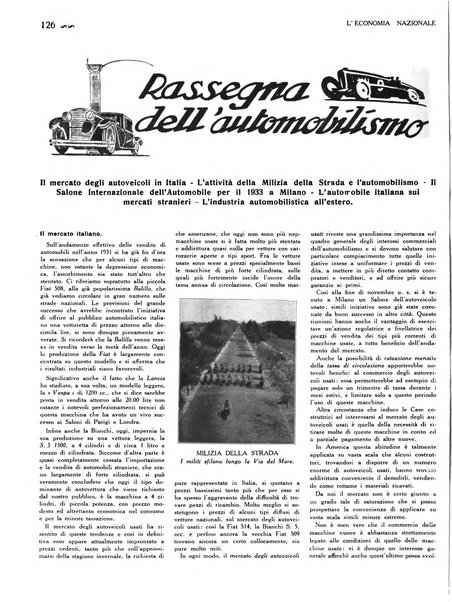 L'economia nazionale rassegna ebdomadaria di politica, commercio, industria, finanza, marina, e assicurazione