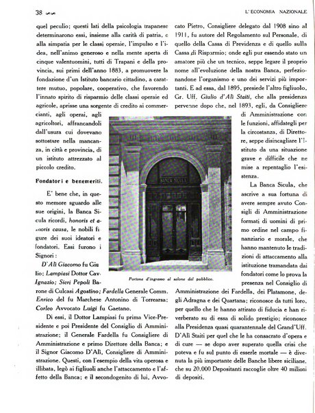 L'economia nazionale rassegna ebdomadaria di politica, commercio, industria, finanza, marina, e assicurazione