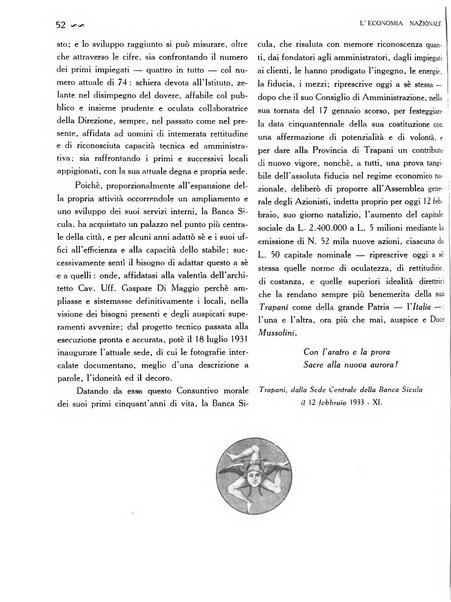 L'economia nazionale rassegna ebdomadaria di politica, commercio, industria, finanza, marina, e assicurazione