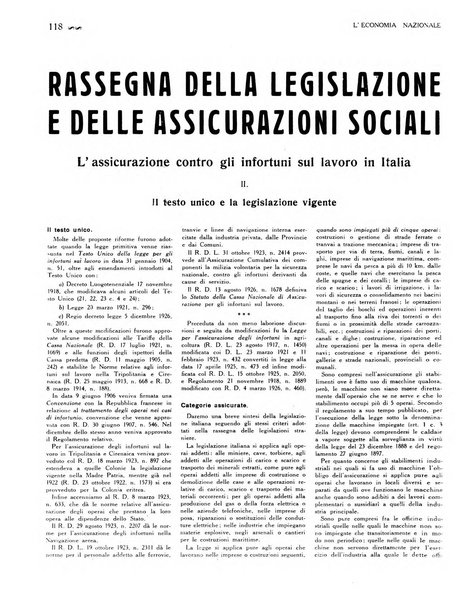 L'economia nazionale rassegna ebdomadaria di politica, commercio, industria, finanza, marina, e assicurazione