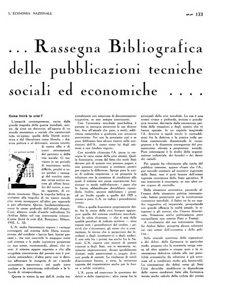 L'economia nazionale rassegna ebdomadaria di politica, commercio, industria, finanza, marina, e assicurazione