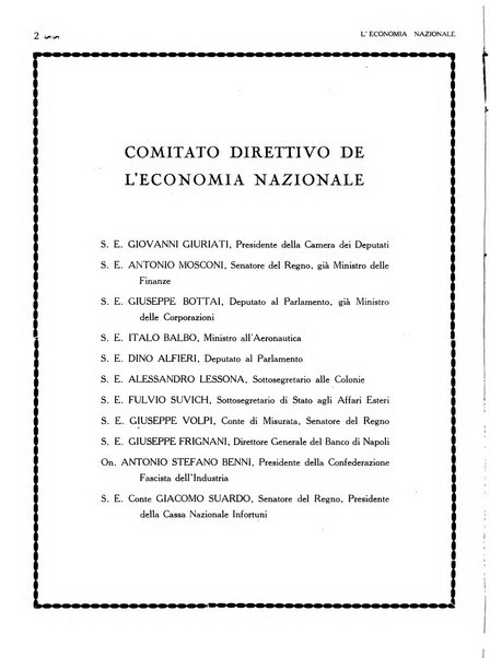 L'economia nazionale rassegna ebdomadaria di politica, commercio, industria, finanza, marina, e assicurazione