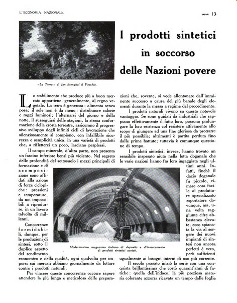 L'economia nazionale rassegna ebdomadaria di politica, commercio, industria, finanza, marina, e assicurazione