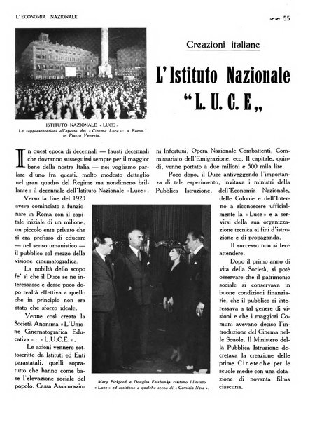 L'economia nazionale rassegna ebdomadaria di politica, commercio, industria, finanza, marina, e assicurazione