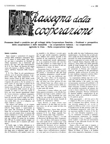 L'economia nazionale rassegna ebdomadaria di politica, commercio, industria, finanza, marina, e assicurazione