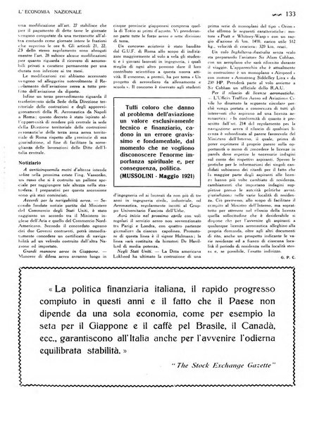 L'economia nazionale rassegna ebdomadaria di politica, commercio, industria, finanza, marina, e assicurazione