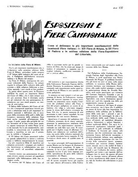 L'economia nazionale rassegna ebdomadaria di politica, commercio, industria, finanza, marina, e assicurazione