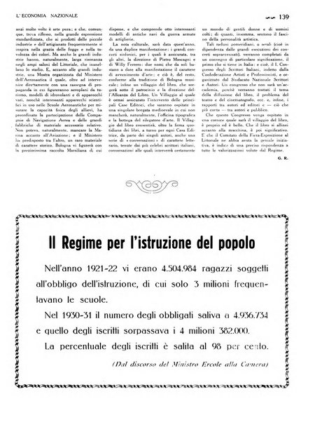 L'economia nazionale rassegna ebdomadaria di politica, commercio, industria, finanza, marina, e assicurazione