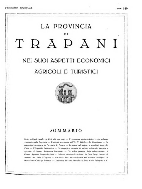 L'economia nazionale rassegna ebdomadaria di politica, commercio, industria, finanza, marina, e assicurazione