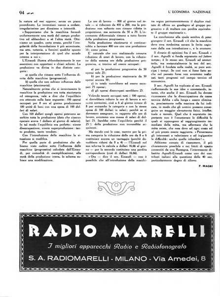 L'economia nazionale rassegna ebdomadaria di politica, commercio, industria, finanza, marina, e assicurazione