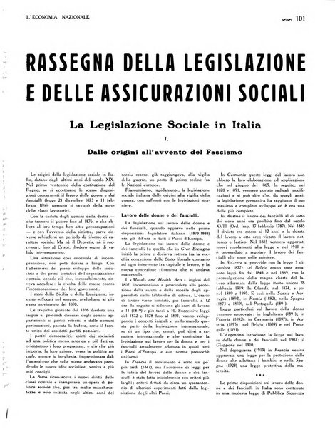 L'economia nazionale rassegna ebdomadaria di politica, commercio, industria, finanza, marina, e assicurazione