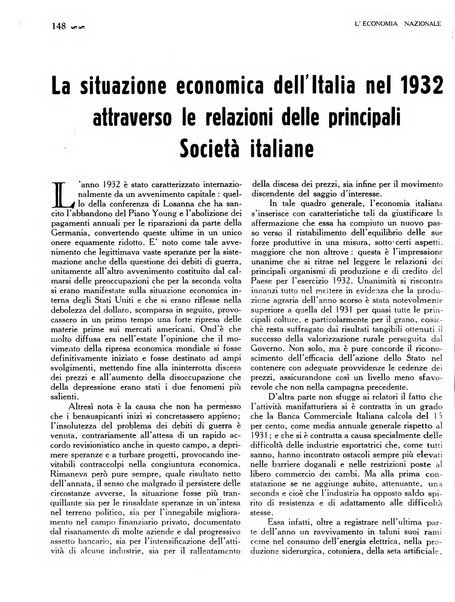 L'economia nazionale rassegna ebdomadaria di politica, commercio, industria, finanza, marina, e assicurazione