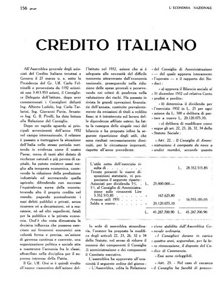 L'economia nazionale rassegna ebdomadaria di politica, commercio, industria, finanza, marina, e assicurazione