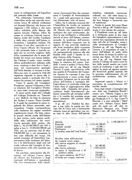 L'economia nazionale rassegna ebdomadaria di politica, commercio, industria, finanza, marina, e assicurazione