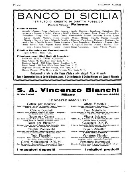 L'economia nazionale rassegna ebdomadaria di politica, commercio, industria, finanza, marina, e assicurazione