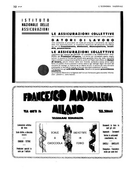 L'economia nazionale rassegna ebdomadaria di politica, commercio, industria, finanza, marina, e assicurazione