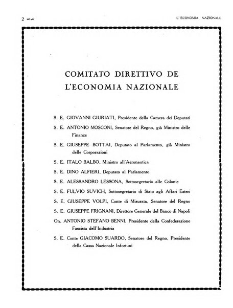 L'economia nazionale rassegna ebdomadaria di politica, commercio, industria, finanza, marina, e assicurazione