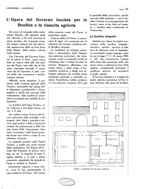 L'economia nazionale rassegna ebdomadaria di politica, commercio, industria, finanza, marina, e assicurazione