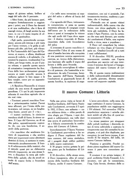 L'economia nazionale rassegna ebdomadaria di politica, commercio, industria, finanza, marina, e assicurazione