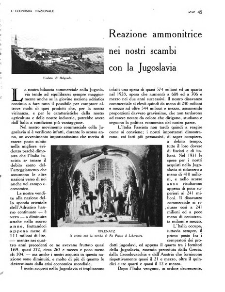 L'economia nazionale rassegna ebdomadaria di politica, commercio, industria, finanza, marina, e assicurazione