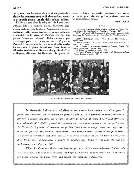 L'economia nazionale rassegna ebdomadaria di politica, commercio, industria, finanza, marina, e assicurazione