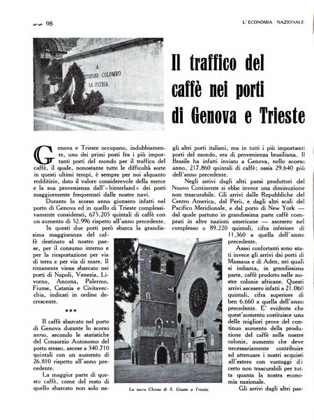 L'economia nazionale rassegna ebdomadaria di politica, commercio, industria, finanza, marina, e assicurazione