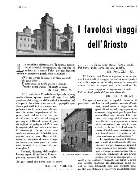 L'economia nazionale rassegna ebdomadaria di politica, commercio, industria, finanza, marina, e assicurazione