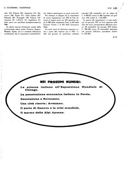 L'economia nazionale rassegna ebdomadaria di politica, commercio, industria, finanza, marina, e assicurazione